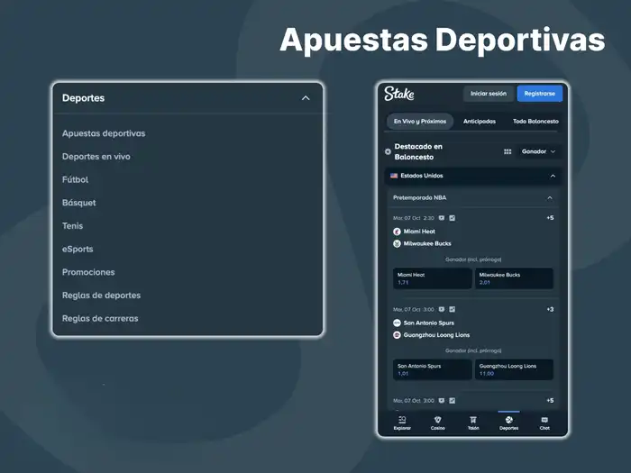 La aplicación de apuestas deportivas ofrece una amplia selección de apuestas de la casa de apuestas Stakes