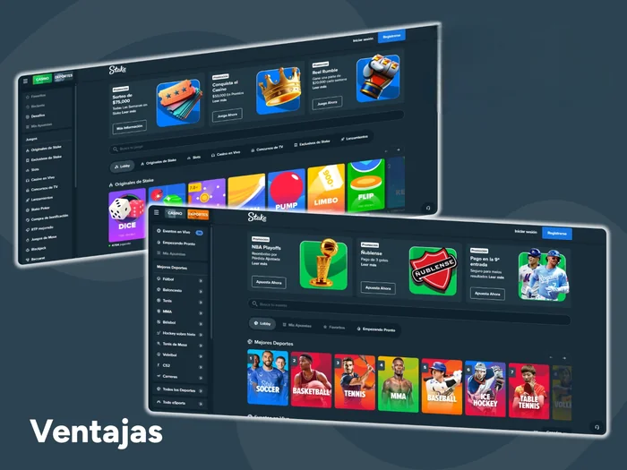 Los sitios web espejo de Stake tienen muchas ventajas