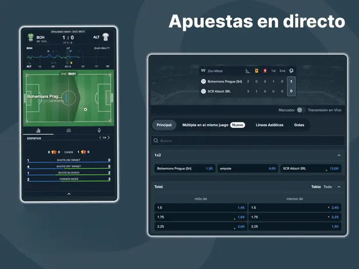 Prueba las apuestas en vivo en Stake y haz predicciones de fútbol directamente durante el partido
