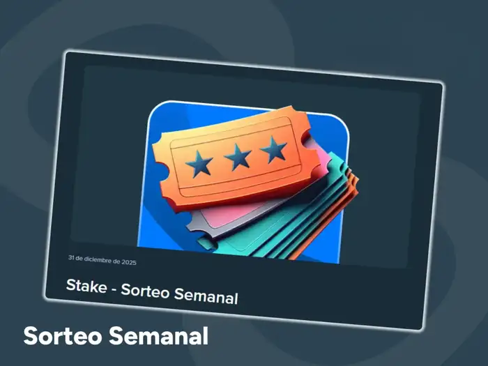 Consigue el bono de 75 000 $ cada semana en Stake