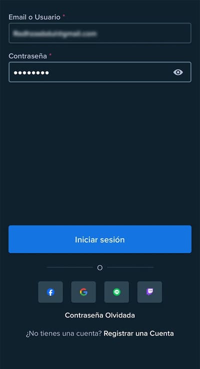 Confirme el inicio de sesión de su cuenta en el sitio web de Stake