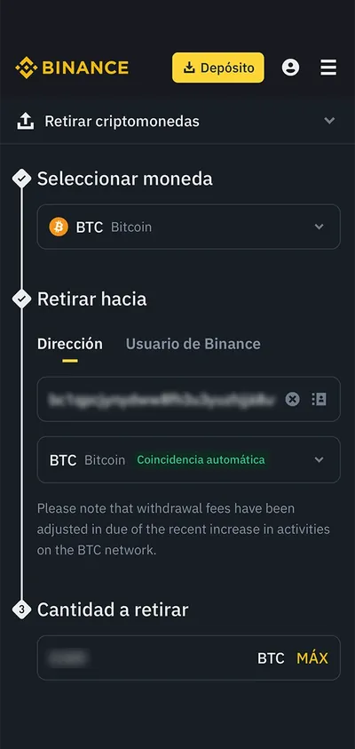 Abra un intercambio de criptomoneda para hacer un depósito en el sitio web de Stake