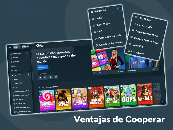 Descubre las principales ventajas de colaborar con Stake.