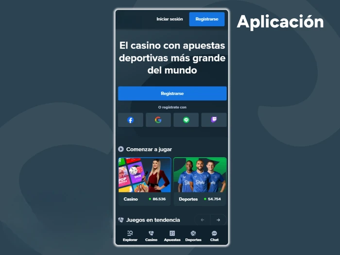 Juega y apuesta en deportes a través de la versión móvil de Stake