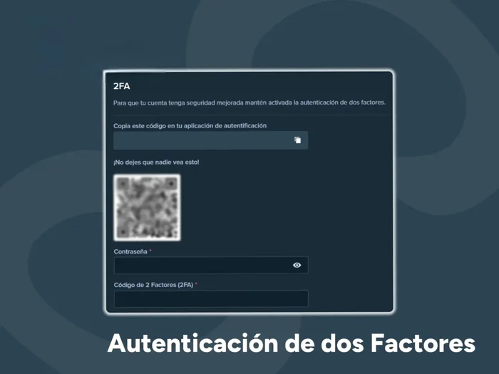 Habilita la autenticación de dos factores en la cuenta Stake