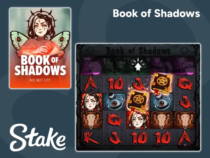 Descubre las ventajas de Book of Shadows presentadas en Stake