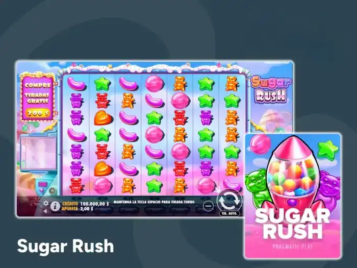 Juega a Sugar Rush y prueba tu suerte en la página web de Stake