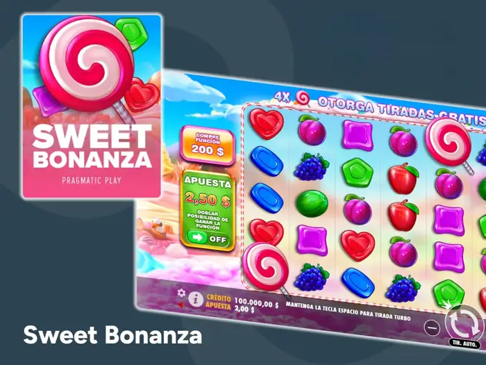 Stake te ofrece el juego Sweet Bonanza para que ganes